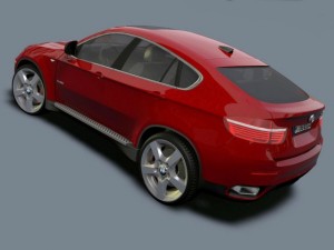 bmw x6 3D मॉडल