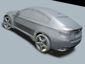 bmw x6 3D मॉडल