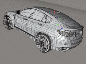 bmw x6 3D मॉडल