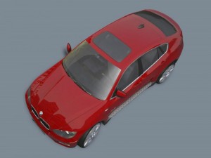 bmw x6 3D मॉडल