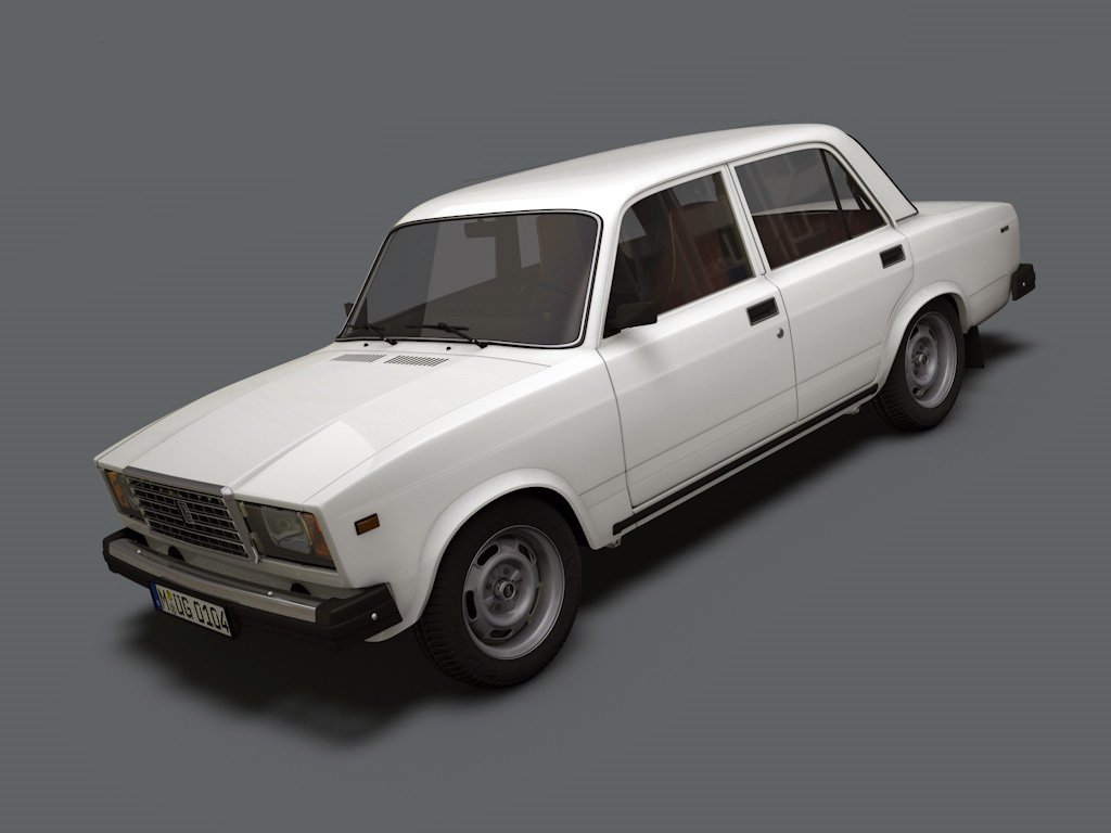 Lada 2107 3d