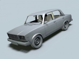 lada riva 2107 Modelo 3D