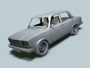 lada riva 2107 3D Model