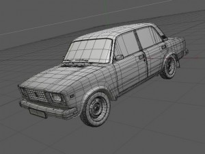 lada riva 2107 Modelo 3D
