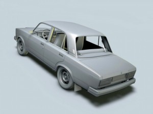 lada riva 2107 Modelo 3D