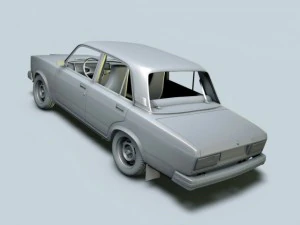 lada riva 2107 3D Model