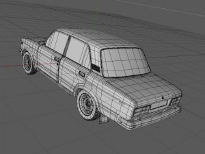 lada riva 2107 Modelo 3D