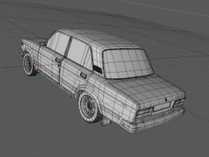lada riva 2107 3D Model