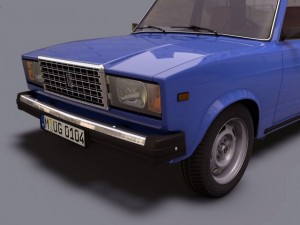 lada riva 2107 Modelo 3D