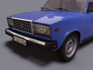 lada riva 2107 3D Model