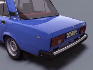 lada riva 2107 Modelo 3D