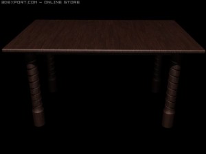 table 3D Модель
