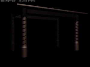 table 3D Model