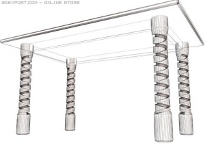table 3D Модель