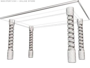 table 3D Model