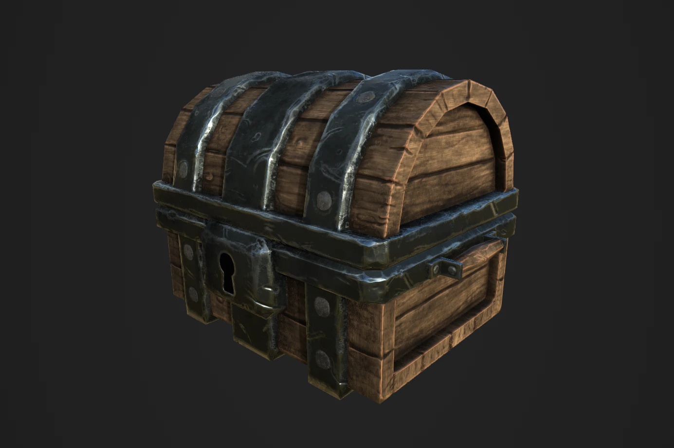 chests fantasy pbr 3D Model .c4d .max .obj .3ds .fbx .stl .blend 