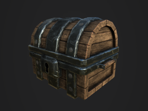 chests fantasy pbr 3D Model