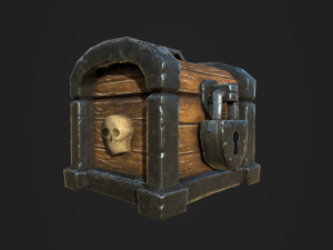 chests fantasy pbr 3D 모델