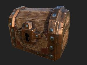 chests fantasy pbr 3D 모델
