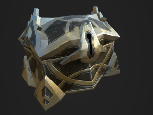 chests fantasy pbr 3D 모델