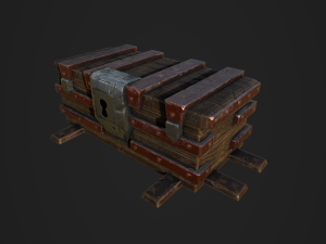 chests fantasy pbr 3D 모델
