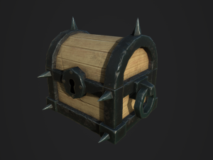 chests fantasy pbr 3D 모델