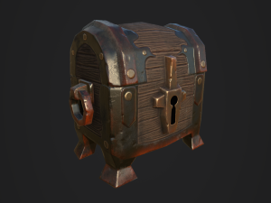 chests fantasy pbr 3D 모델