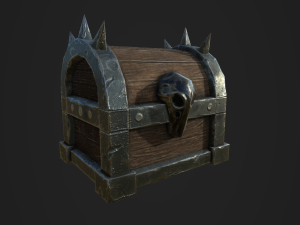 chests fantasy pbr 3D 모델