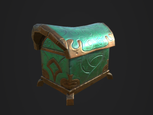 chests fantasy pbr 3D 모델