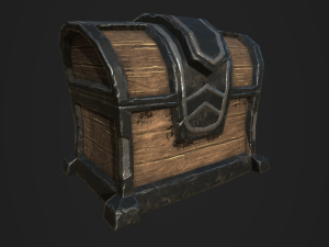 chests fantasy pbr 3D 모델