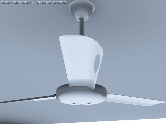 fan Model 3D .c4d .max .obj .3ds .fbx .stl .blend 