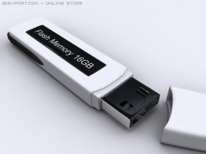 flash memory16gb Modelo 3D