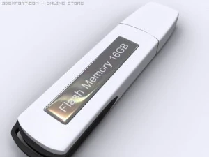 flash memory16gb 3D Model