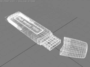 flash memory16gb 3D Model
