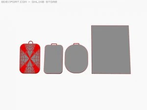 board finishing 3D Model