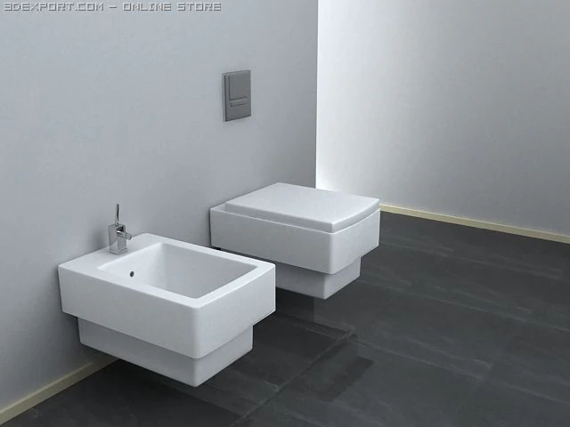 duravit 3D Model .c4d .max .obj .3ds .fbx .stl .blend