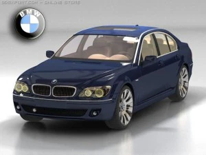 bmw7 2006 Modèle 3D