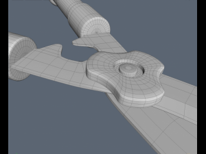 garden edge clippers Model 3D