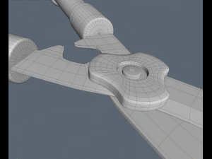 garden edge clippers 3D Model