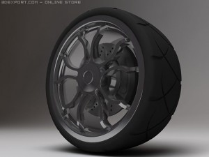 wheel c10 3D Model