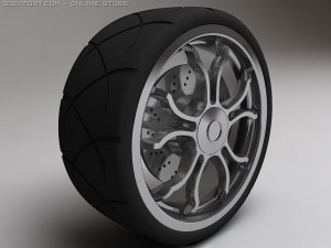 wheel c10 3D Model