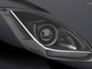 jaguar f type r coupe 2015 3Dモデル