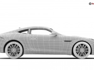 jaguar f type r coupe 2015 3Dモデル