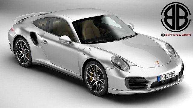 porsche 911 turbo s 2014 Modèle 3D .c4d .max .obj .3ds .fbx .stl .blend 