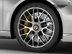 porsche 911 turbo s 2014 3D Model
