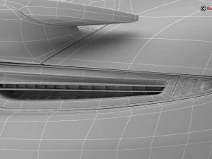 porsche 911 turbo s 2014 3D Model