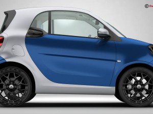 smart fortwo 2015 3D Model