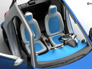 inteligente fortwo 2015 Modelo 3D