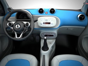 smart fortwo 2015 3D Model