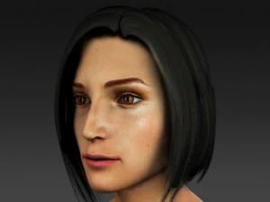 ashley 3D Model
